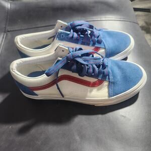 Vans Old Skool Sport Pop Red Vallarta Blue